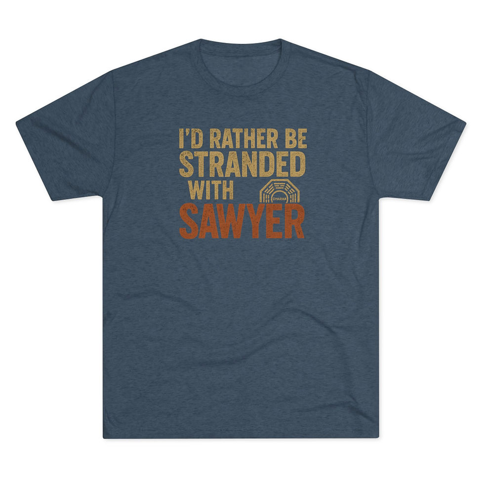 Thumbnail: I'd Rather Be Stranded With Sawyer / T-Shirt