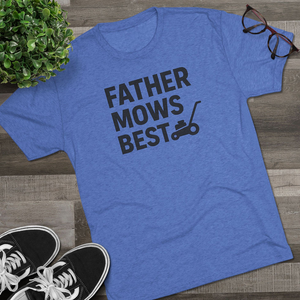 Thumbnail: Father Mows Best / T-Shirt
