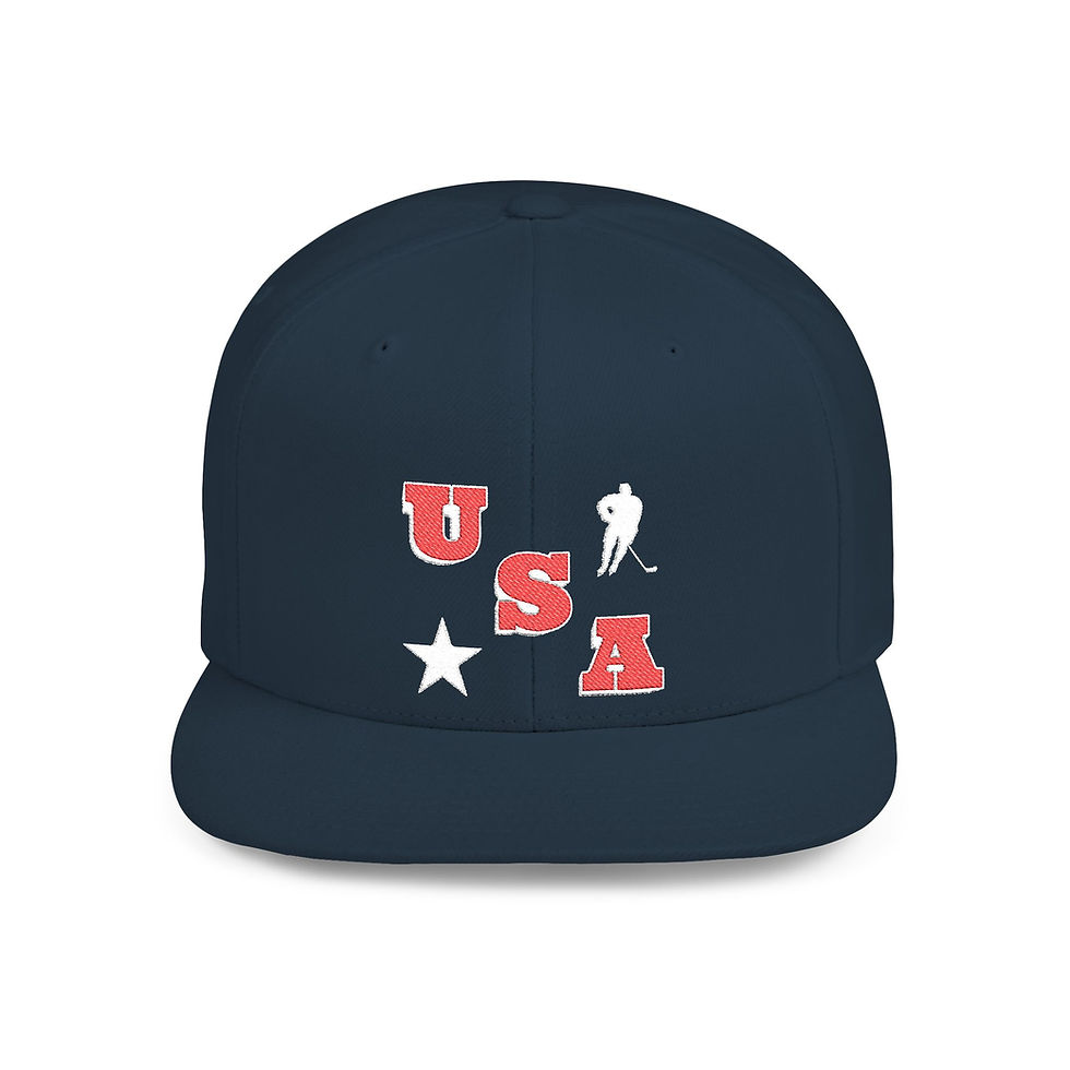 Thumbnail: USA Hockey / Flatbill Snapback