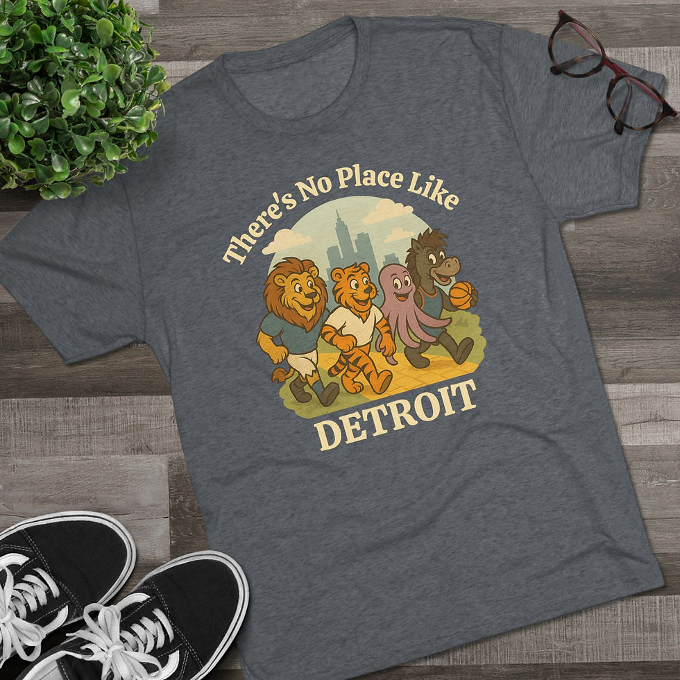 Thumbnail: There's No Place Like... Detroit / T-Shirt