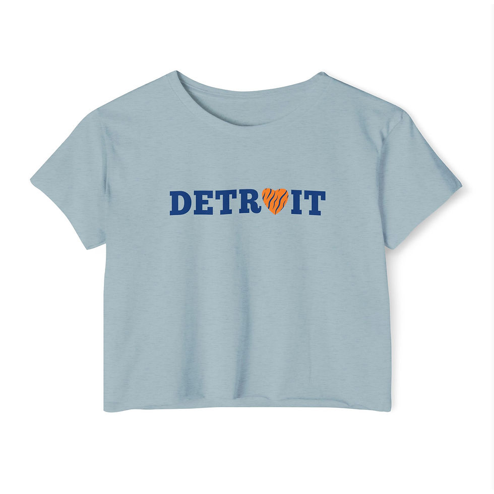 Thumbnail: Detroit Heart / Crop T-Shirt