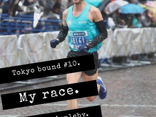 Blog 52-Tokyo Bound- The Tokyo Marathon Race recap! By Craig Appleby.