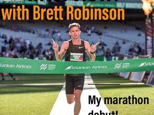 Blog 40- An interview with Brett Robinson about his upcoming debut at the 2018 Fukuoka marathon!