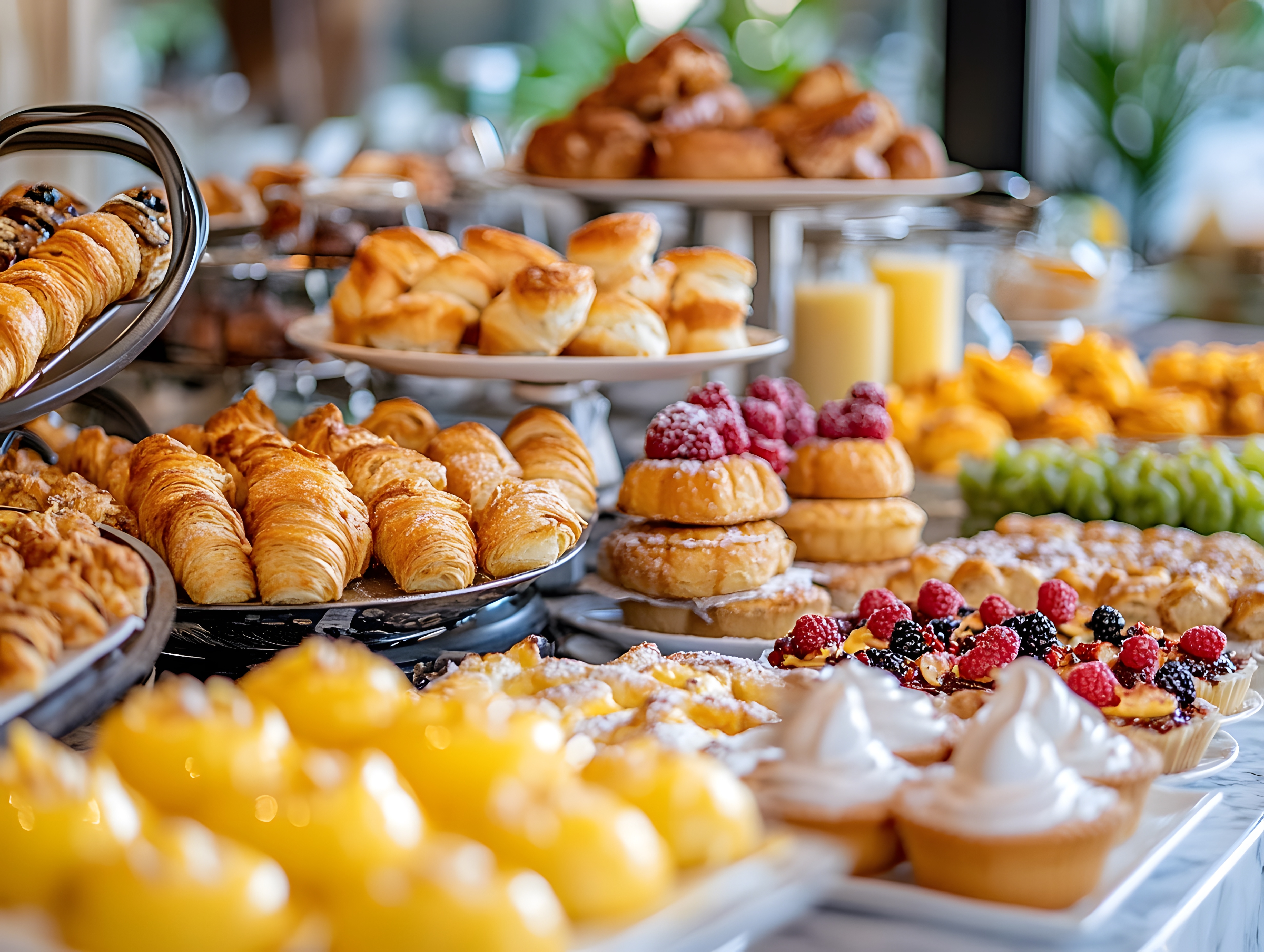 Arranged Food and Objects