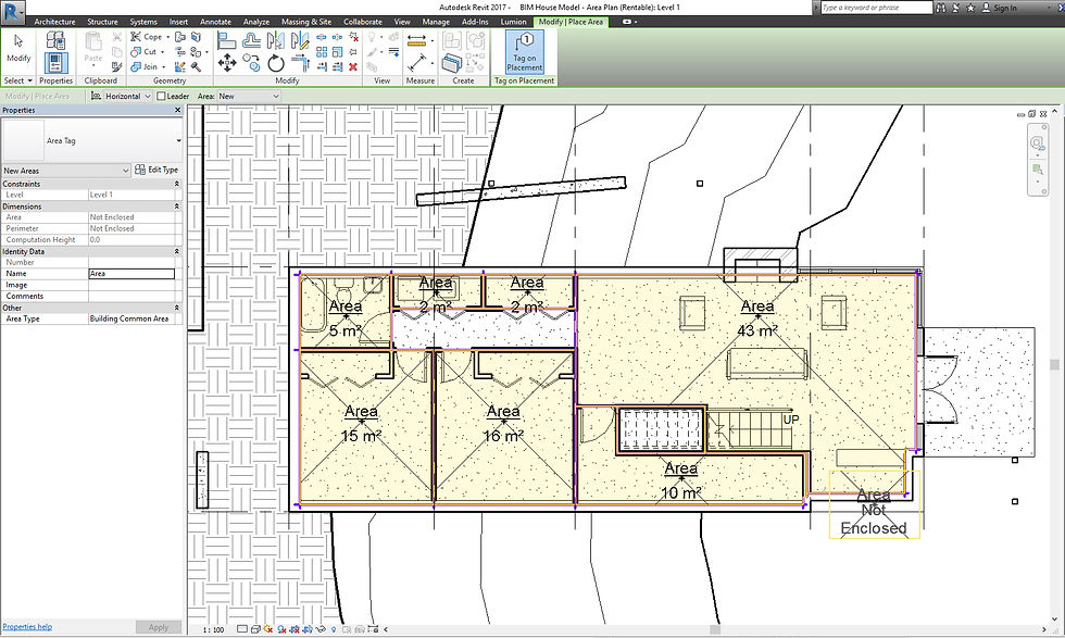 9. Plotting Area in Spaces