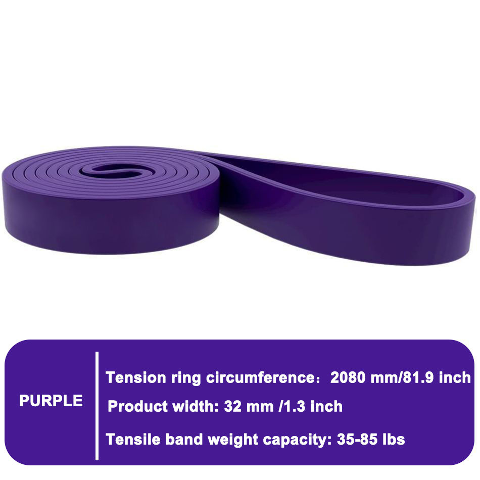 Thumbnail: WOSWEIR-Elastic Training Gum Resistance Bands Gym Home Fitness Expander Yoga Pul