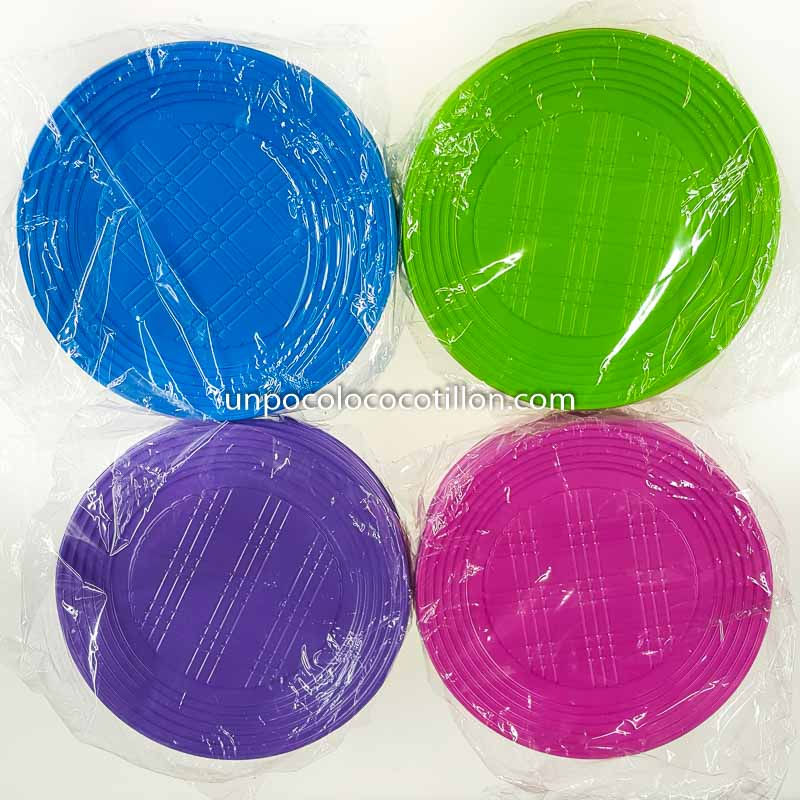 Miniatura: Plato color 17 cm Cotillón x 48 unidades