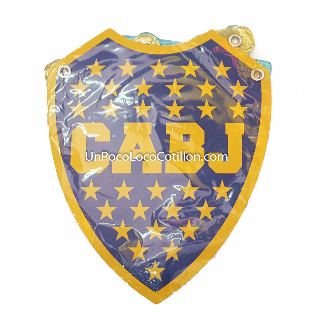 Guirnalda Banderín Articulado Boca Juniors Cotillón x10 unidades