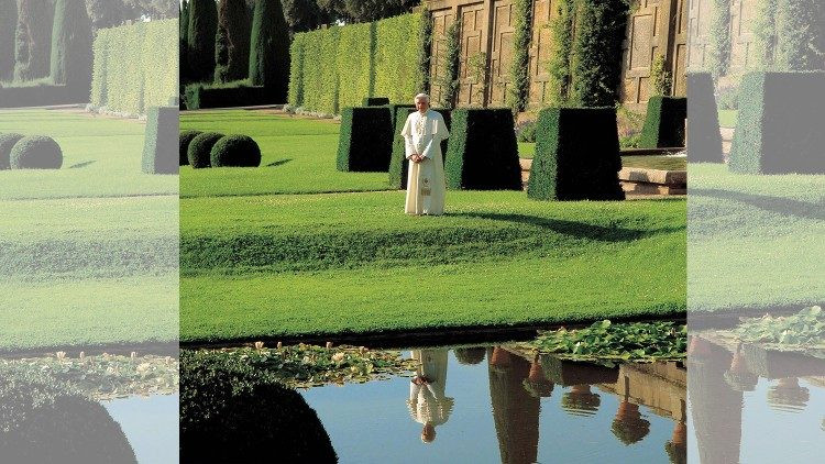Foto: Bento XVI em Castel Gandolfo (foto de arquivo)
