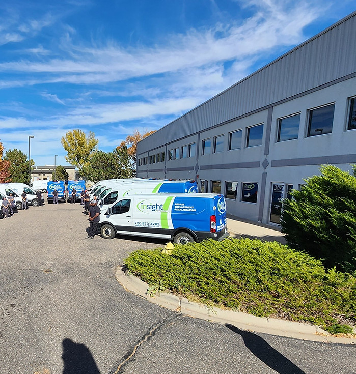 Insight Auto Glass service vehicle fleet