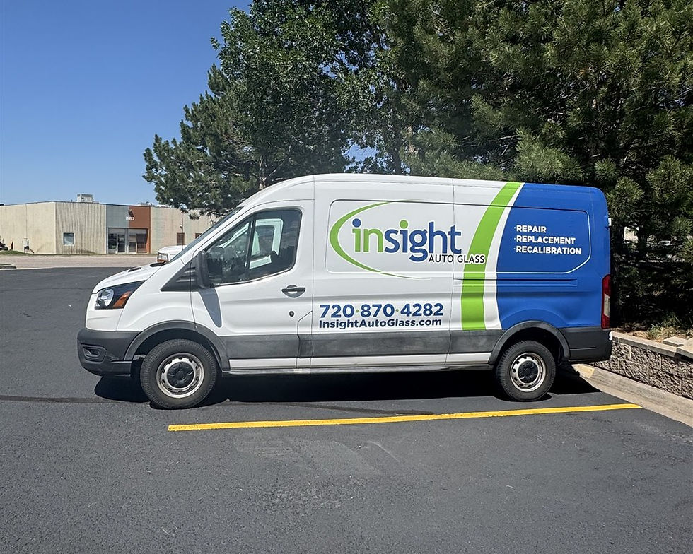 Insight Auto Glass service van
