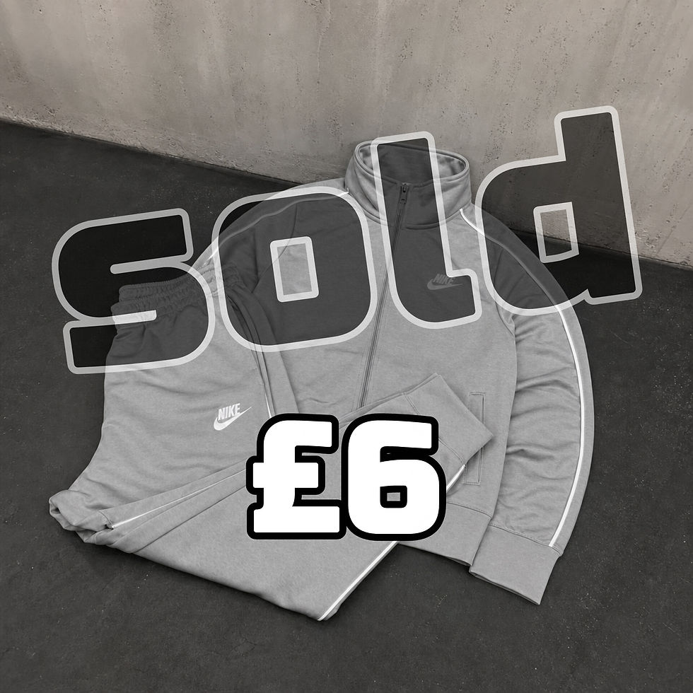 grey nike tracksuit