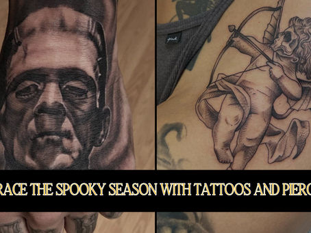 October Ink: Embrace the Spooky Season with Tattoos and Piercings