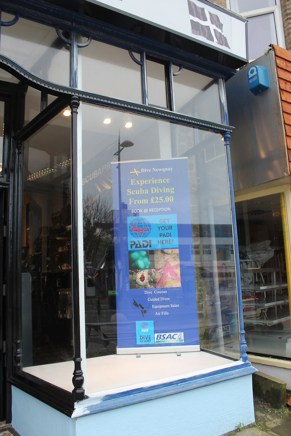 Painting works retail unit renovation works Newquay