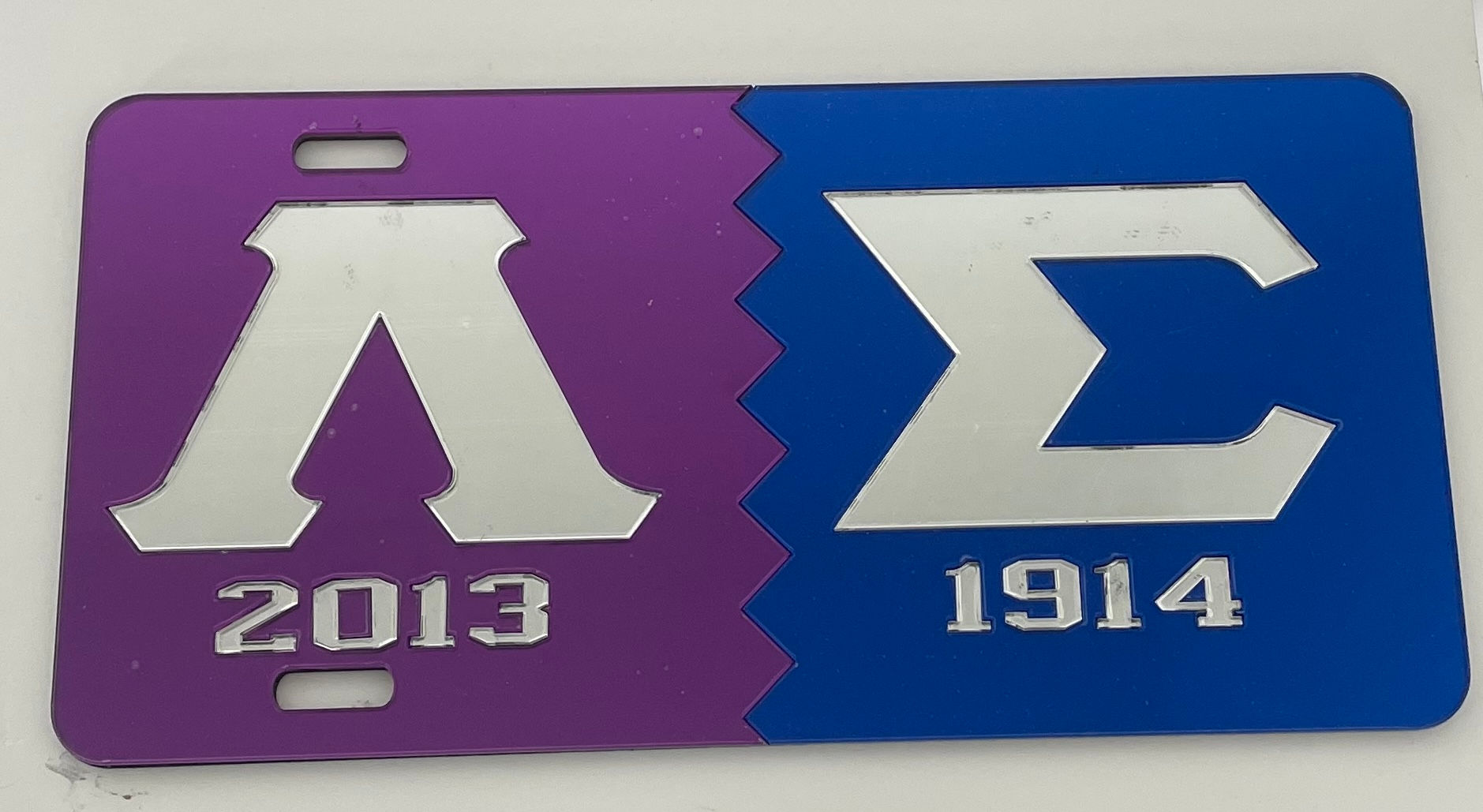 Lambda Symbol 2013/Sigma Symbol 1914 Split Tag
