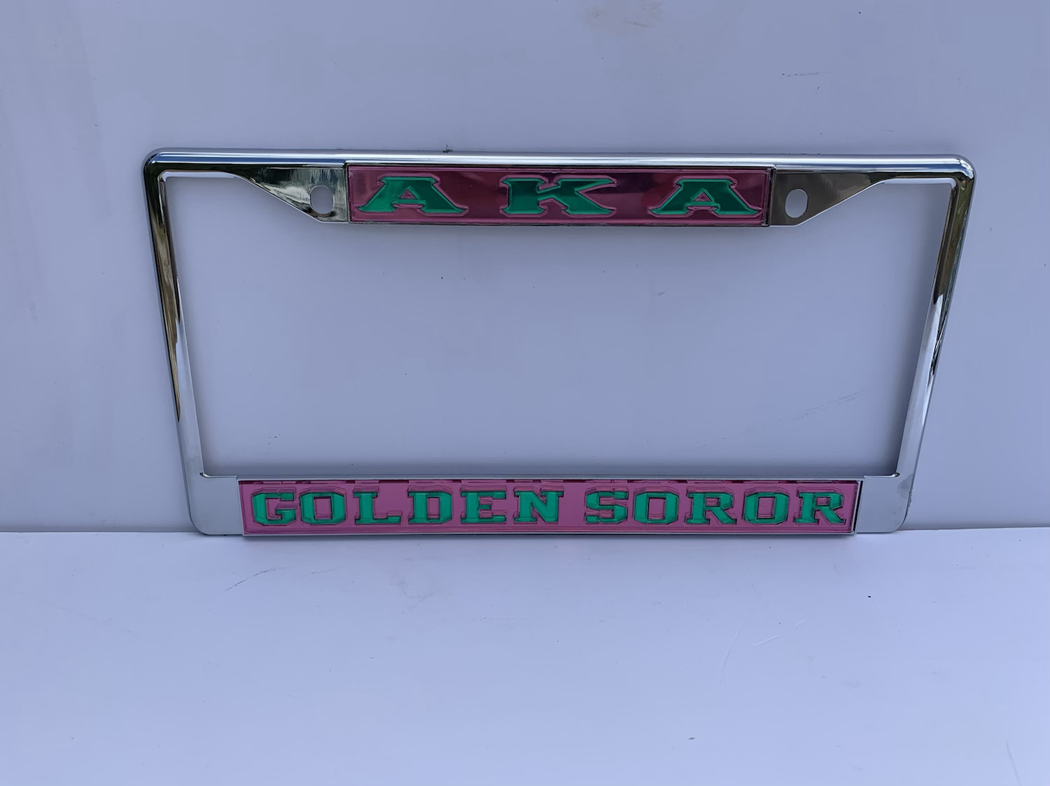 ALPHA KAPPA ALPHA GOLDEN SOROR License Frame