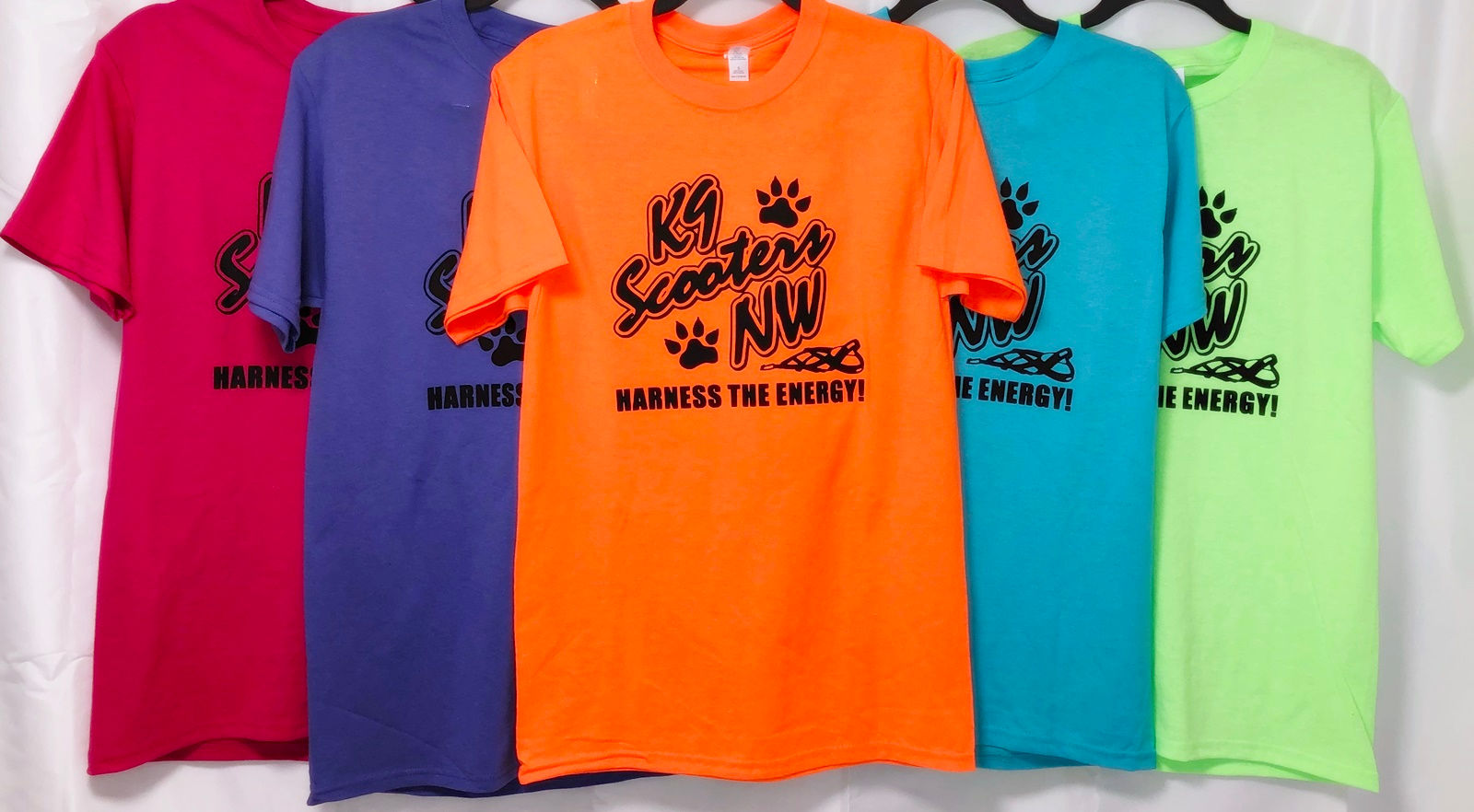 K9 Logo "Harness The Energy" T-shirt