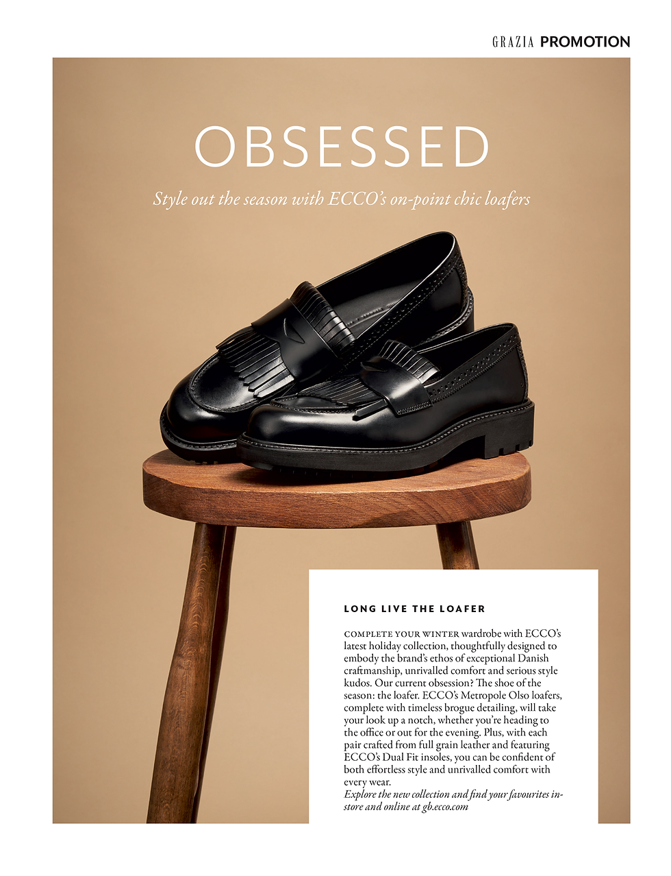 Ecco Shoes for Grazia