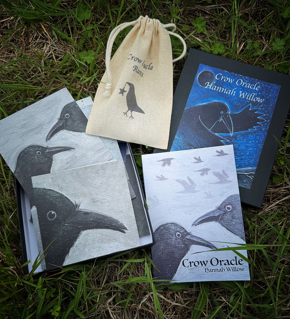 Thumbnail: Crow oracle, re-release 2nd edition