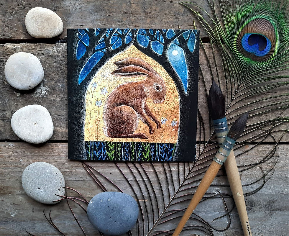 Thumbnail: The Hares Dream card pack