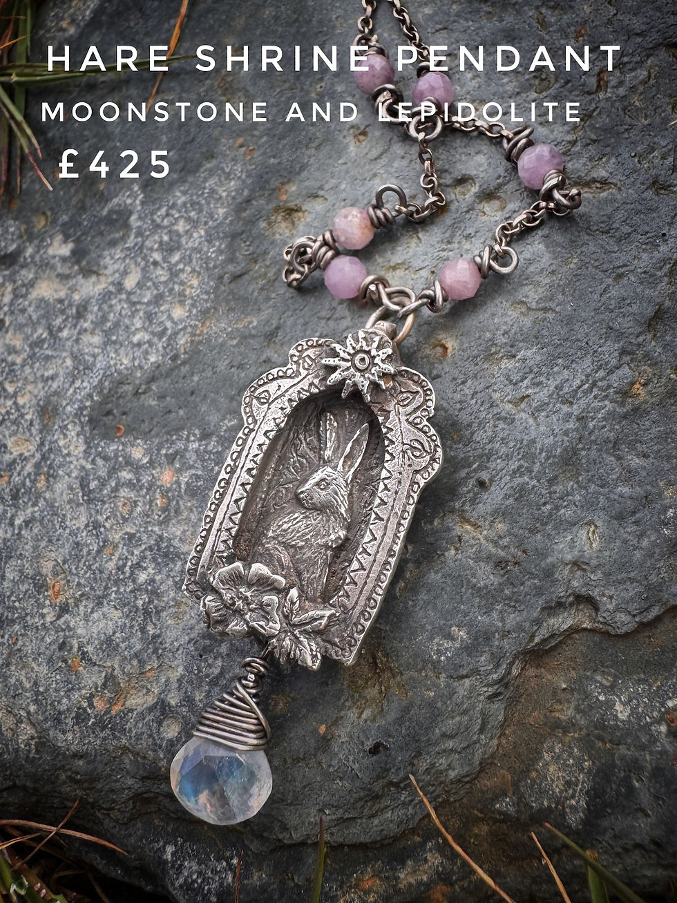 Hare Shrine Pendant