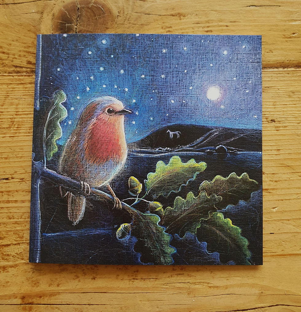 Thumbnail: Yule Songs Greetings Card Pack of 5