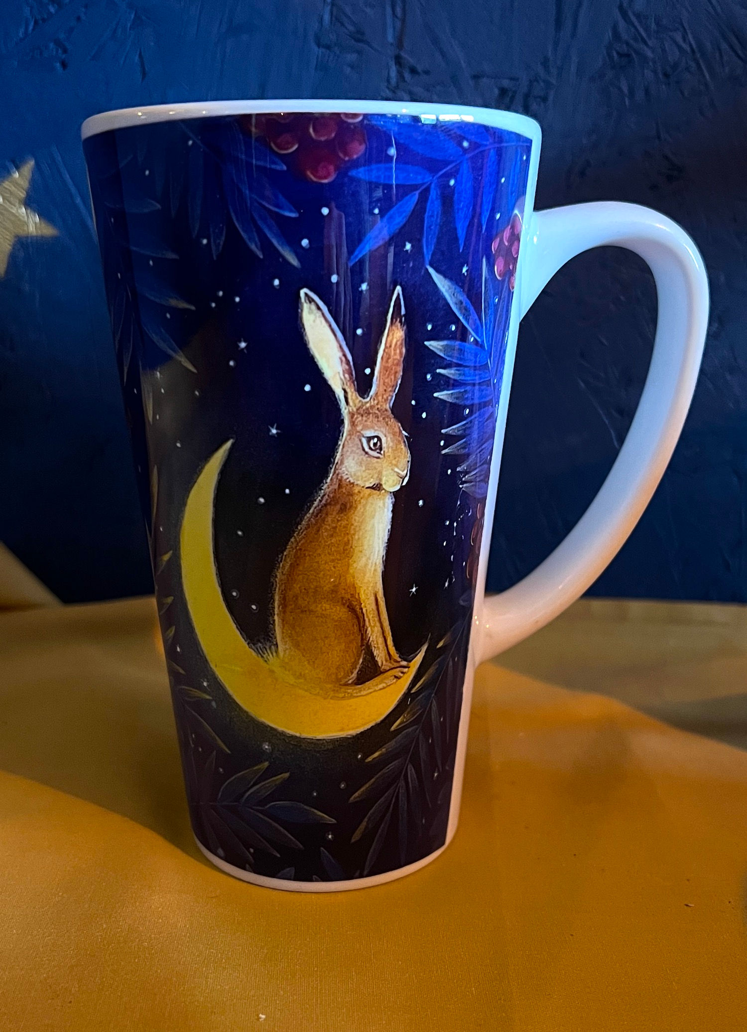 Riding the Moon 17oz Latte mug