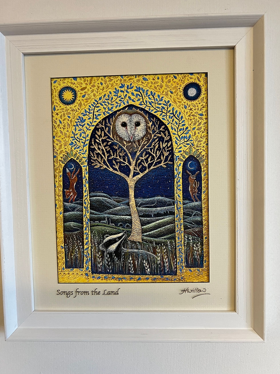 Thumbnail: Songs from the Land Signed and framed giclee print