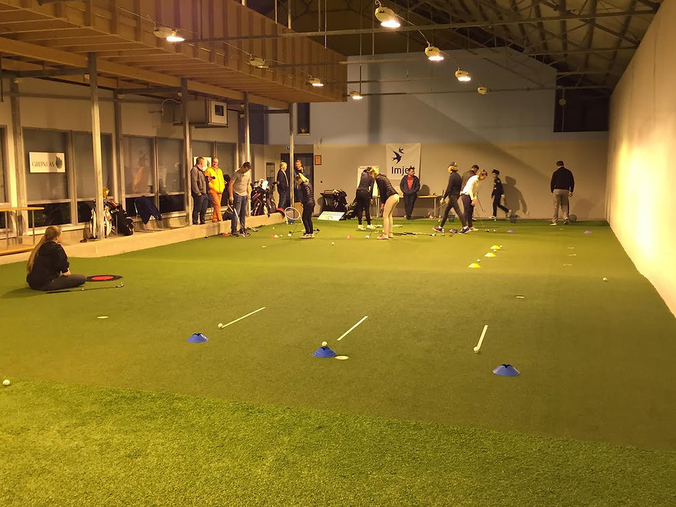 Imjelt Golfsenter treningshall