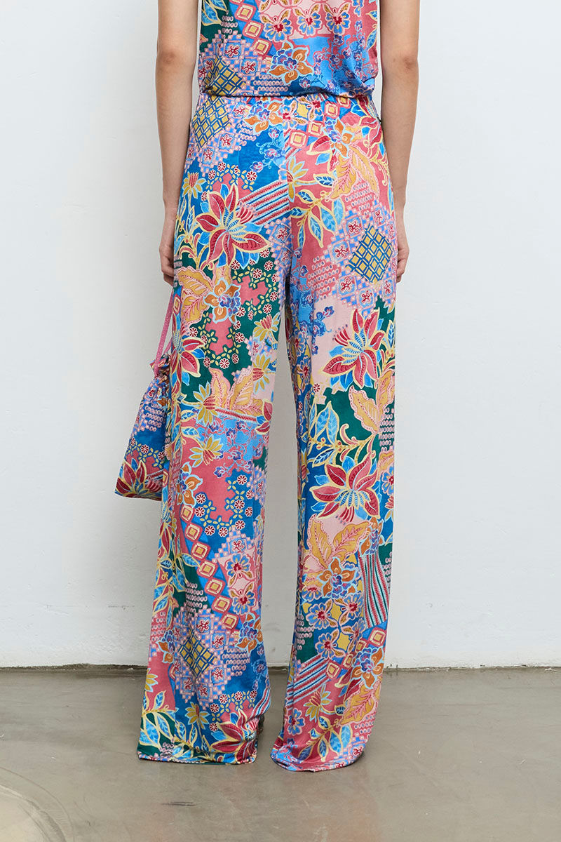 Miniatura: PANTALON ESTAMPADO CON BOLSILLOS