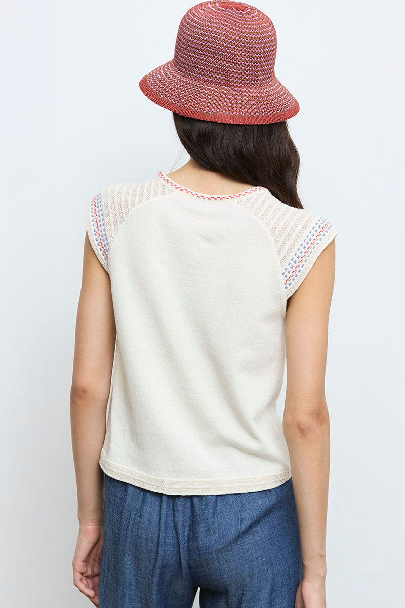 Miniatura: JERSEY DE PUNTO MANGA CORTA