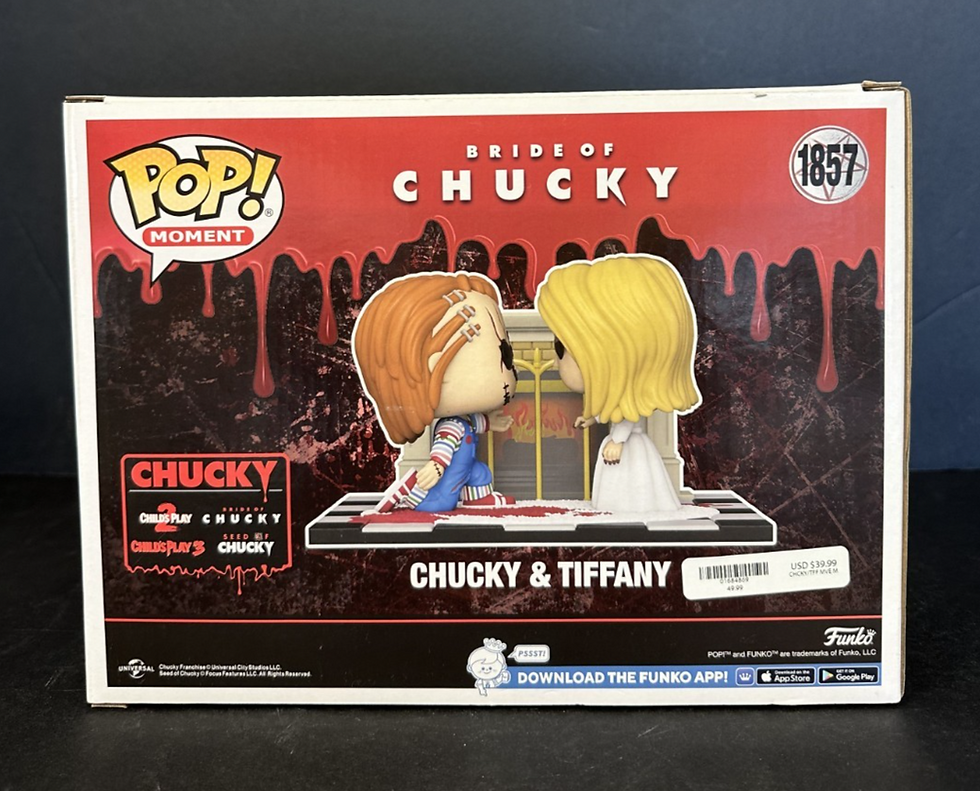 Thumbnail: Funko Pop! Moments: Bride of Chucky Chucky & Tiffany #1857 Spirit Halloween
