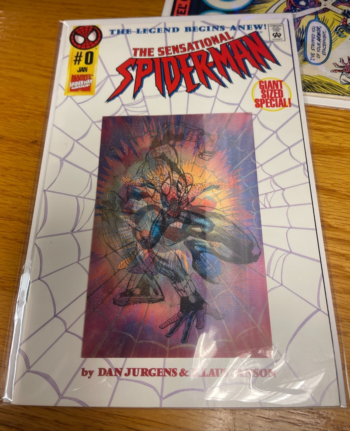 The Sensational Spider-Man #0 Lenticular Wraparound Cover (Marvel)