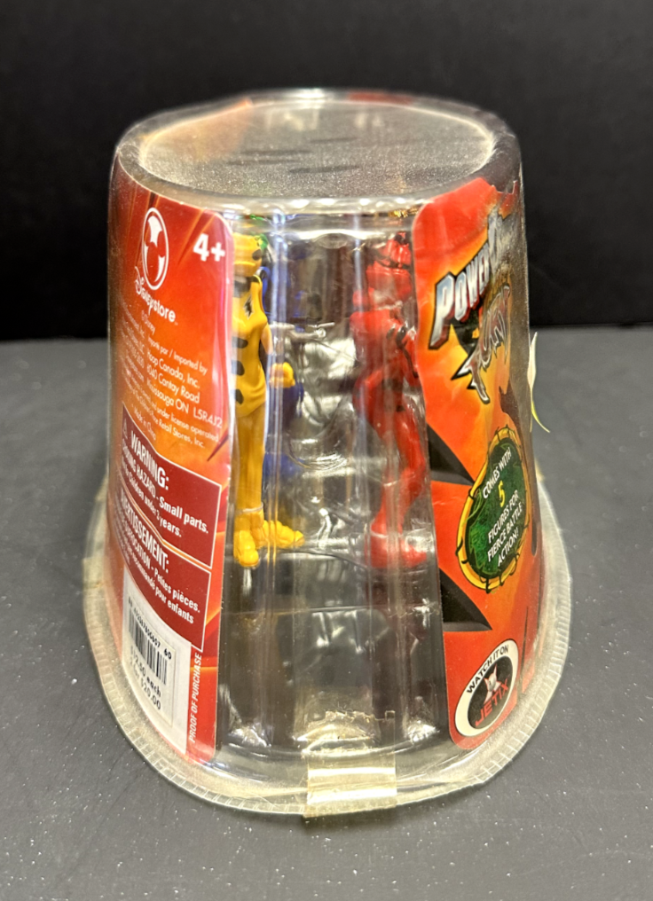 Thumbnail: Bandai 2008 Power Rangers Jungle Fury 5 Figurine Action Figure Set