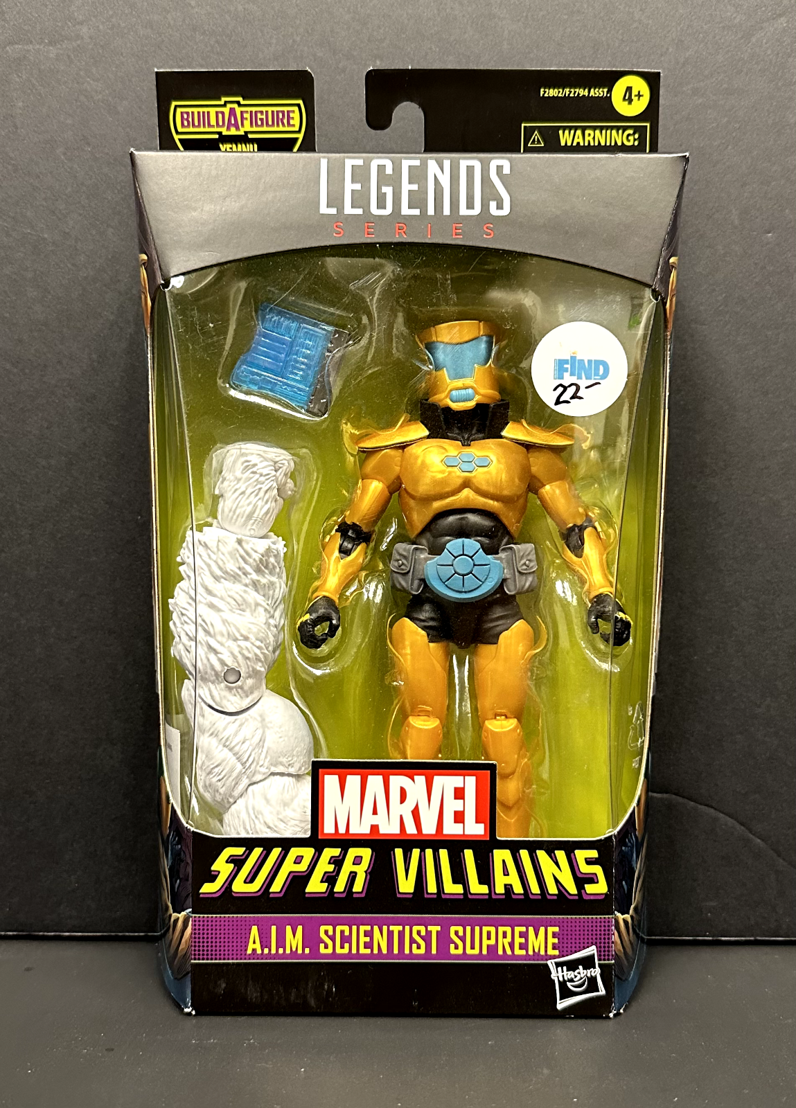 NEW Marvel Legends A.I.M. Scientist Supreme Super Villains Series Xemnu BAF