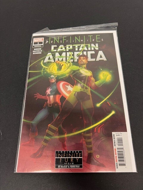 Marvel #1 Infinite Destinies Captain America Annual includes Infinite Fury 2 of6