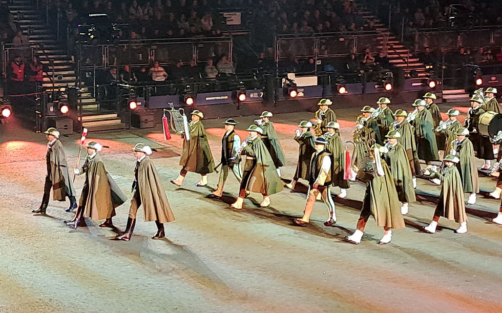 Representative Band of the Polish Border Guard (2), The Royal Edinburgh Military Tattoo 2025 ©M D Harding Travel Photography