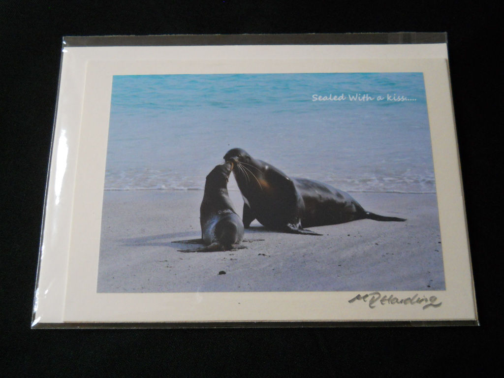 Sealed with a kiss....