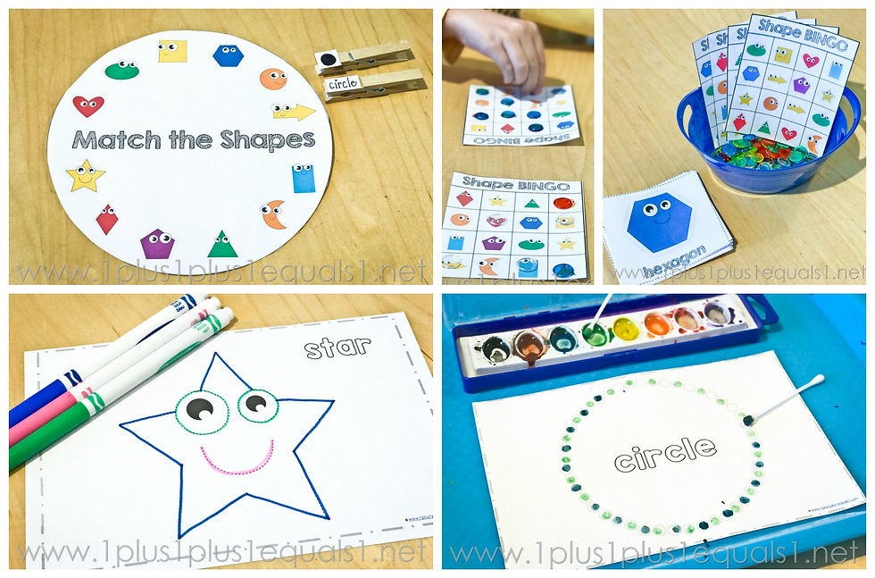 Thumbnail: Fun with Shapes Mega Bundle