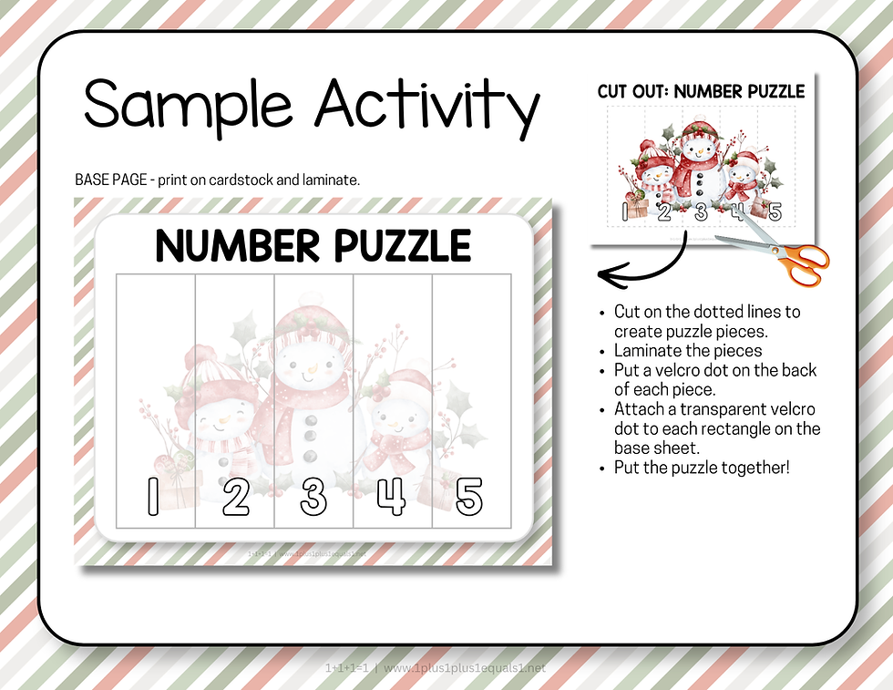 Thumbnail: Christmas Busy Book