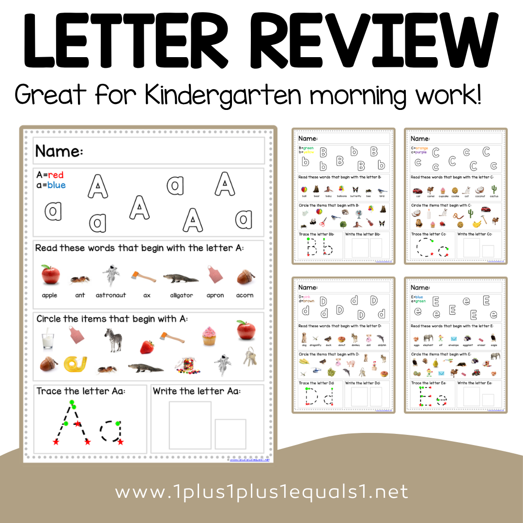 Letter of the Week Review