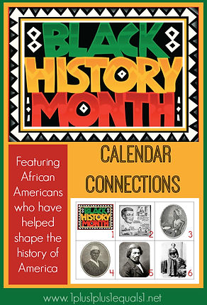 Black History Calendar Connections Print