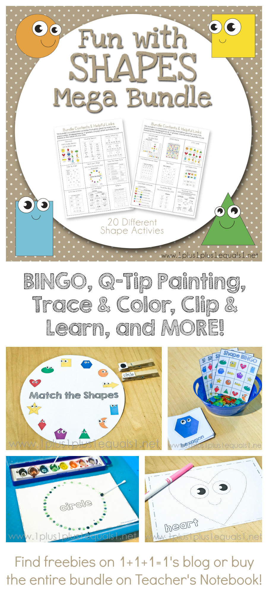 Thumbnail: Fun with Shapes Mega Bundle