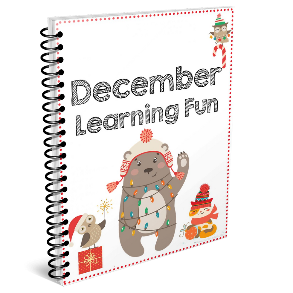 Thumbnail: Kindergarten Monthly Activity Pack - December