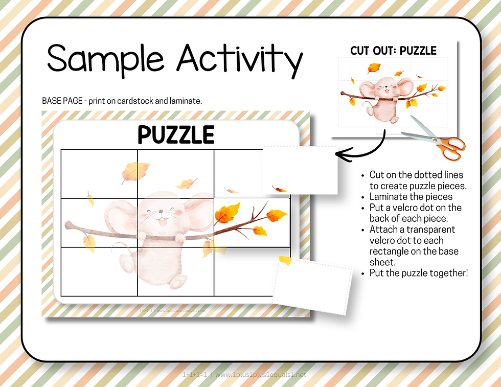 Thumbnail: Fall Fun Busy Book