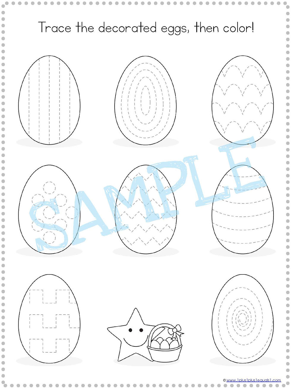 Thumbnail: Tracing Fun ~ EASTER