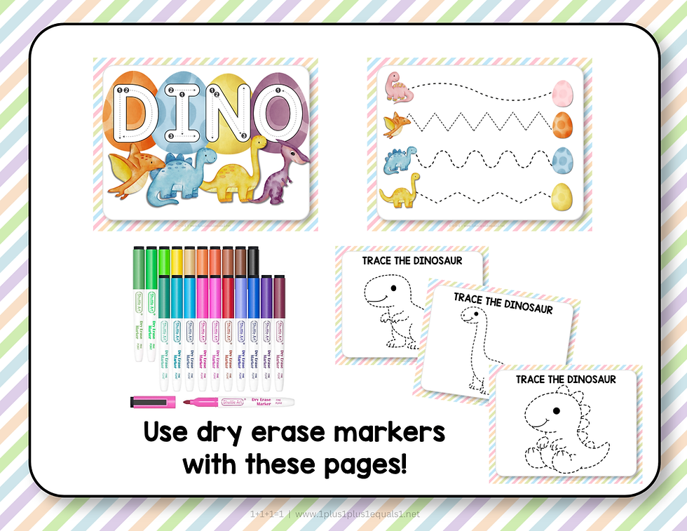 Thumbnail: Dinosaur Busy Book