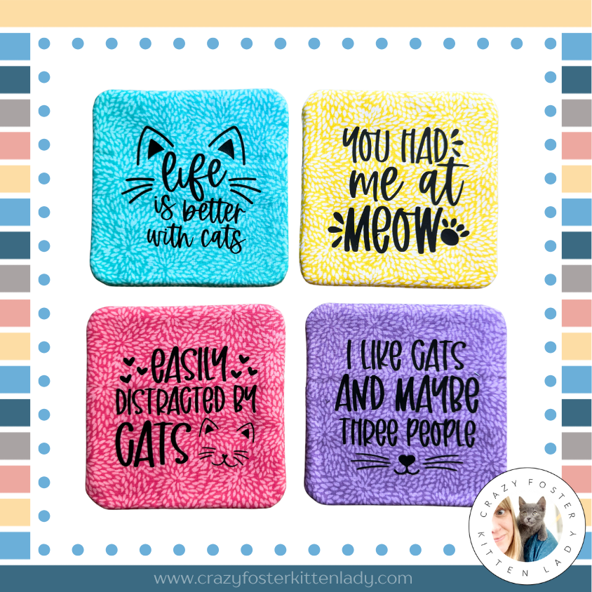 Thumbnail: Coasters for Cat Ladies
