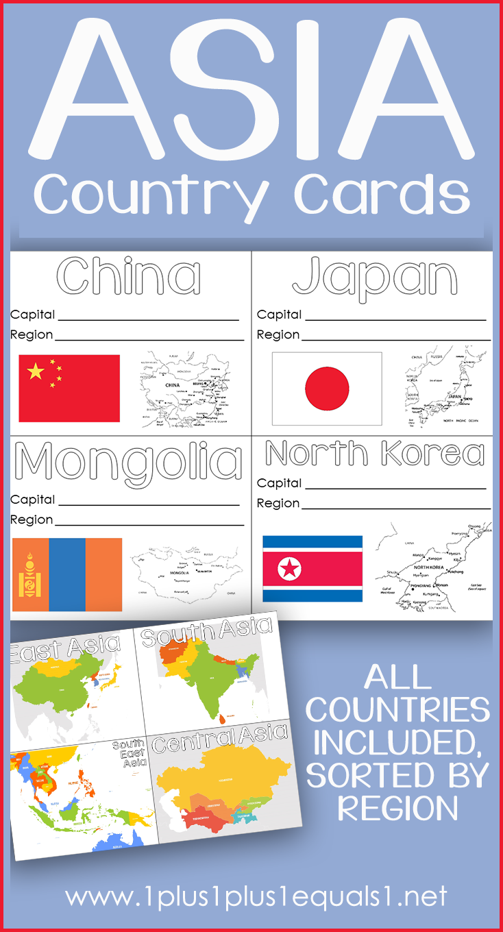 Thumbnail: ASIA Country by Country FLASHCARDS