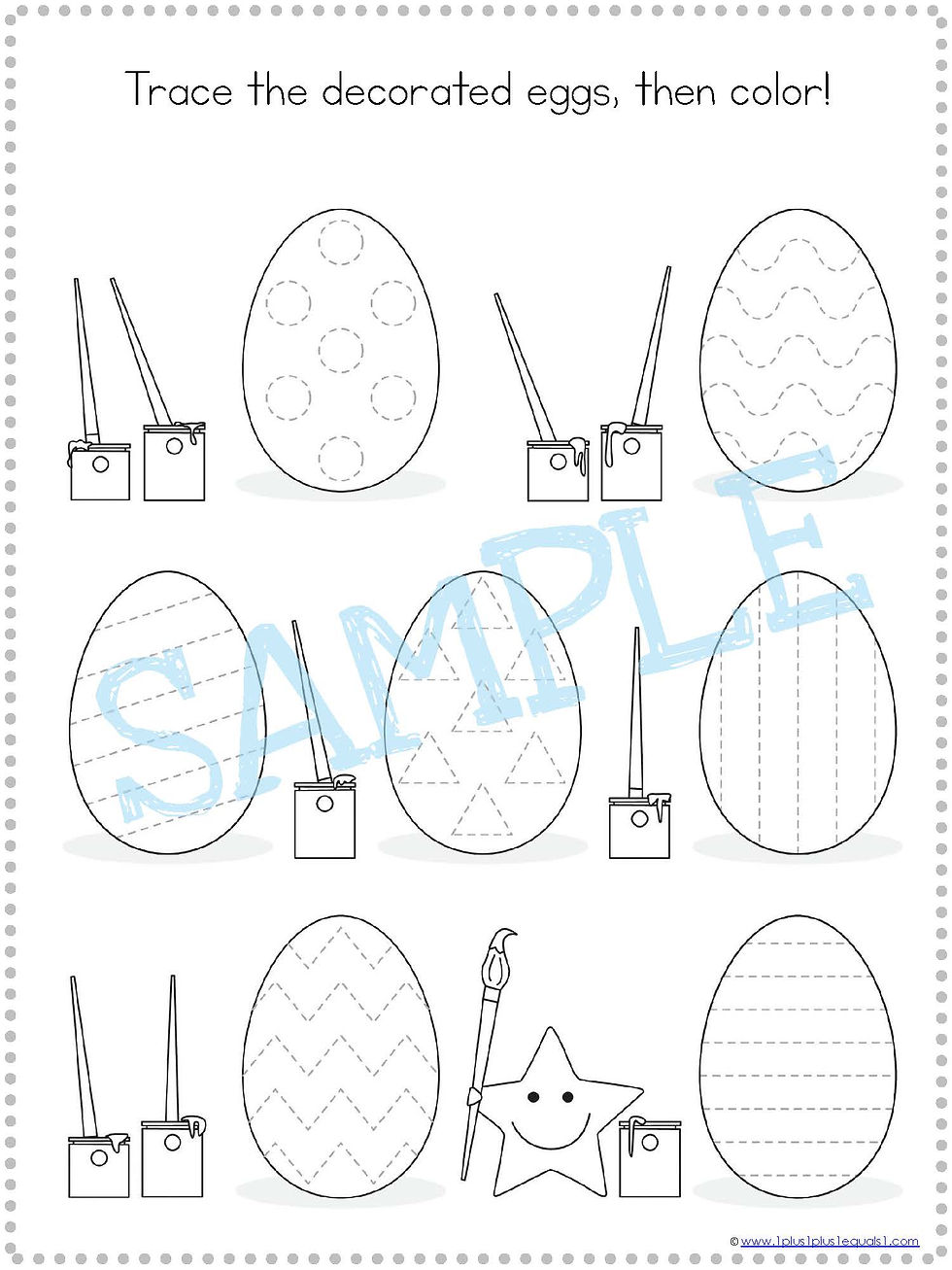Thumbnail: Tracing Fun ~ EASTER